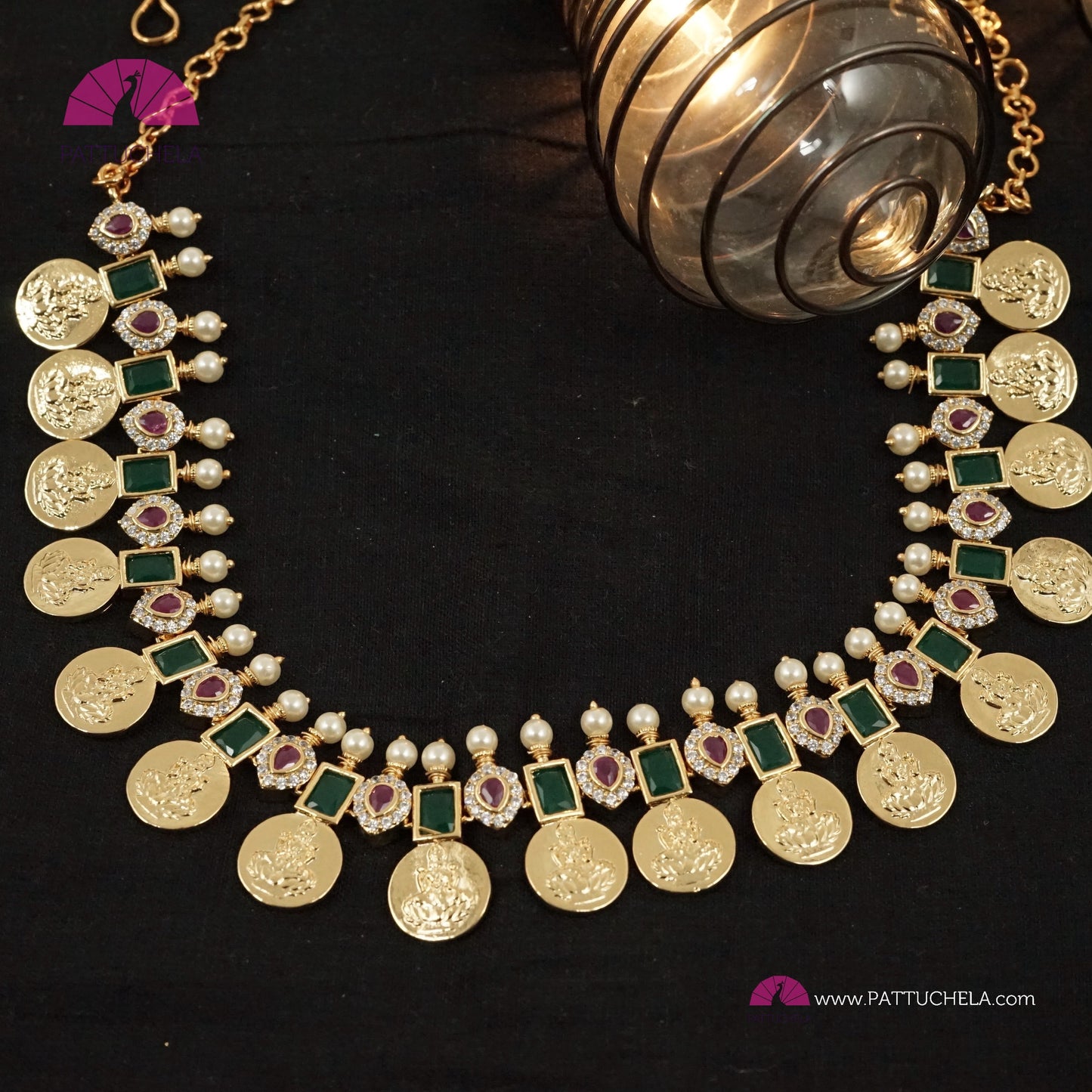 Coin mala | Kashu Mala | Lakshmi necklace | Traditional Kerala Ornaments | Temple Jewelry | Indian Jewelry