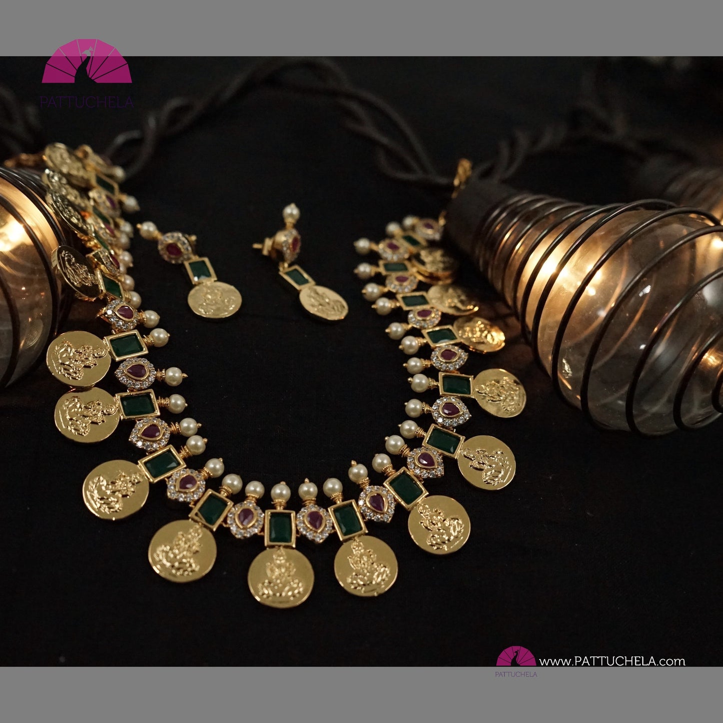 Coin mala | Kashu Mala | Lakshmi necklace | Traditional Kerala Ornaments | Temple Jewelry | Indian Jewelry