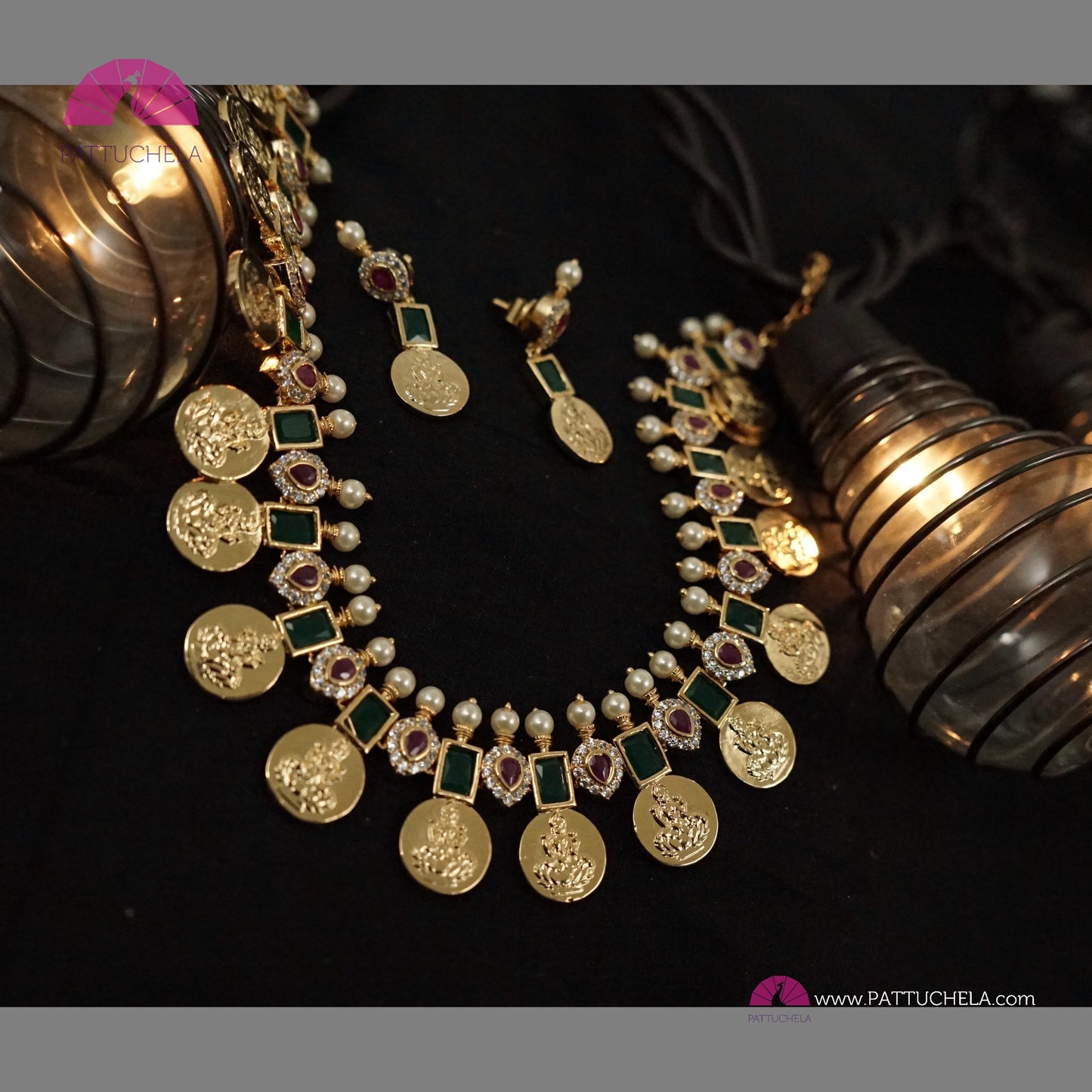 Coin mala | Kashu Mala | Lakshmi necklace | Traditional Kerala Ornaments | Temple Jewelry | Indian Jewelry